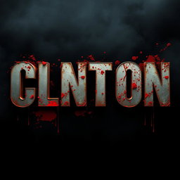 A movie title designed with bold and angular font, evoking the strength and aggression of a classic action film