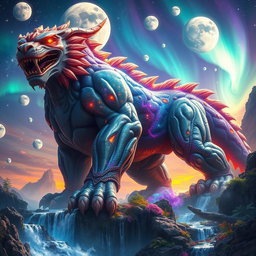 A titanic creature embodying the essence of strength, renowned as the strongest being in the entire multiverse