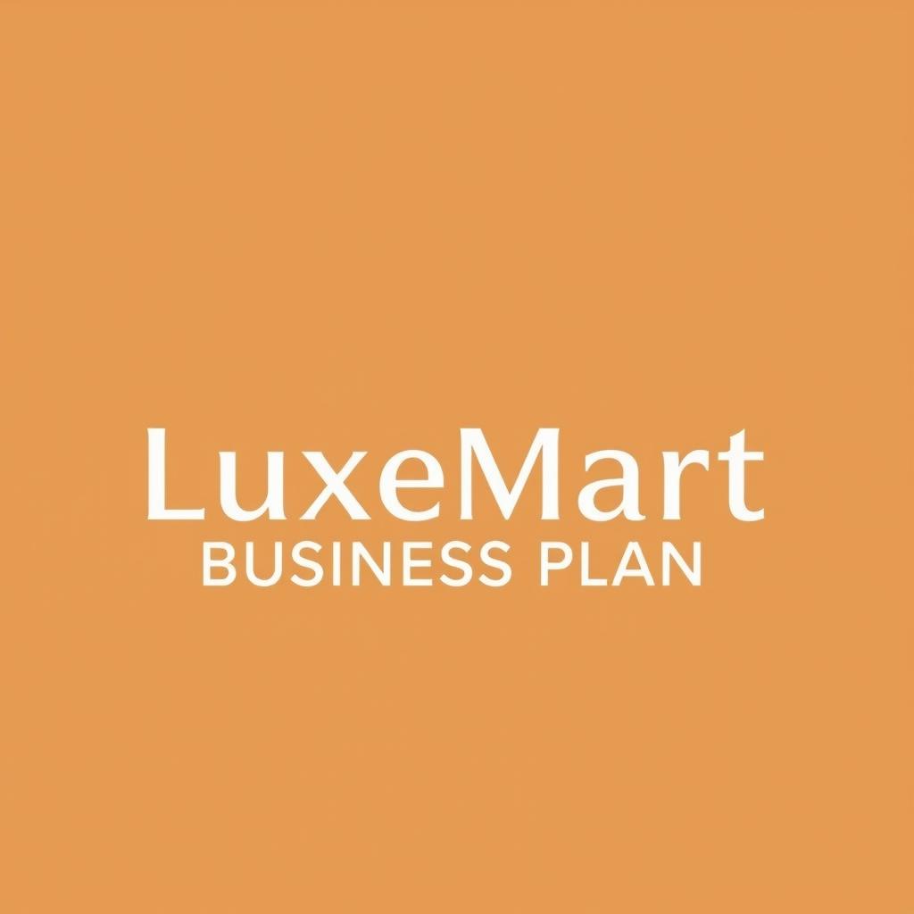 Dear [Recipient's Name],

I am writing to present the Business Plan for LuxeMart Retail Ventures, located in the vibrant city of Toronto, Ontario