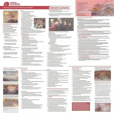 I created an agenda for the upcoming anime convention, outlining all the panels and screenings.