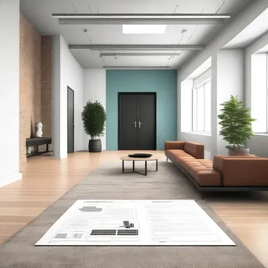 The designer presented an agenda for the new office space, including plans for the layout, furniture selection, and color scheme.