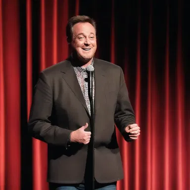 At the comedy club, the comedian opened with a joke about his wife forgetting to put his football game on the agenda for the weekend.