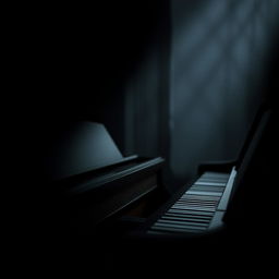 A deep and emotional soundscape of sad music, featuring a blend of slow piano melodies infused with soft strings and gentle acoustic guitar