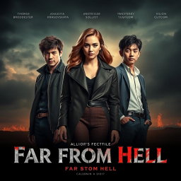 A movie poster for a film titled 'Far From Hell'