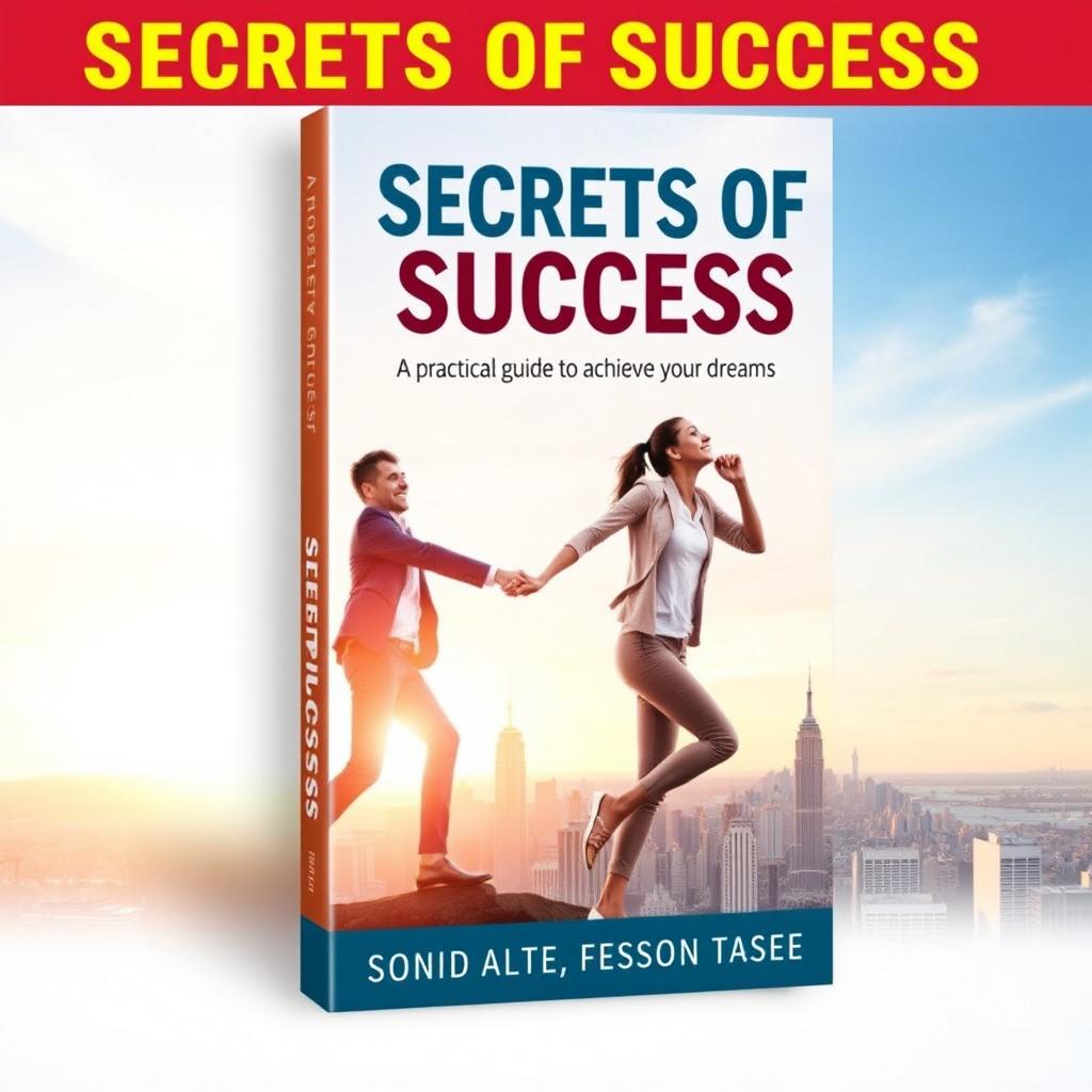 Book Cover Design for 'Secrets of Success' - Inspire Your Dreams