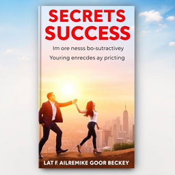 A book cover design for 'Secrets of Success: A Practical Guide to Achieving Your Dreams'