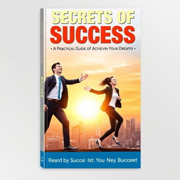 A book cover design for 'Secrets of Success: A Practical Guide to Achieving Your Dreams'