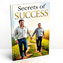 An attractive book cover for 'Secrets of Success'