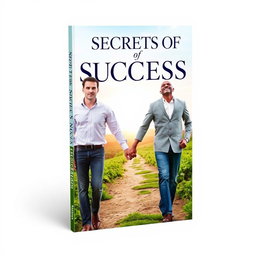 An attractive book cover for 'Secrets of Success'