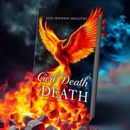 A poetry book cover titled 'Civil Death', illustrating the story of individuals isolated from society, as reported by intelligence services and denied their right to life