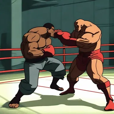 The animation studio wanted to aggrandise the fight scene by adding special effects and dynamic camera angles.