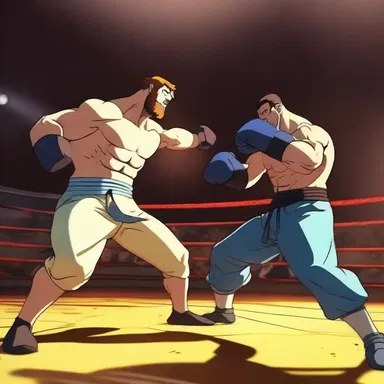 The animation studio wanted to aggrandise the fight scene by adding special effects and dynamic camera angles.