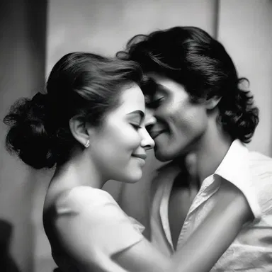 The author sought to aggrandise the love story by describing the characters' passionate emotions and intimate moments.