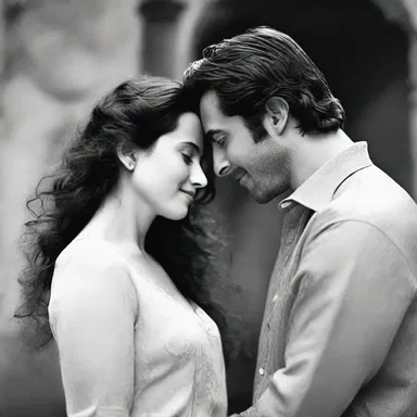 The author sought to aggrandise the love story by describing the characters' passionate emotions and intimate moments.