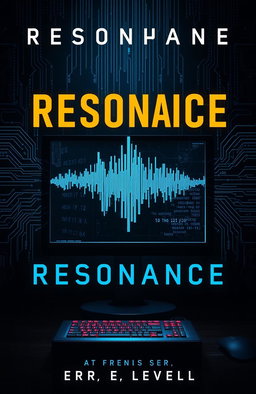 A captivating thriller, crime, and sci-fi novel cover featuring a dark, moody atmosphere