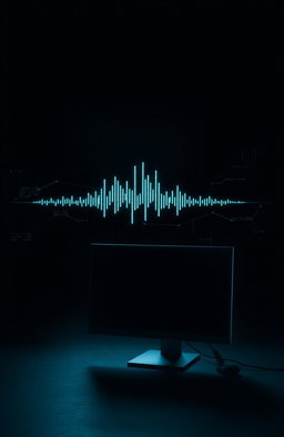 A dark, atmospheric book cover designed for a thriller, crime, and sci-fi novel