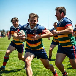 Celebrating Unity: Rugby and Joy