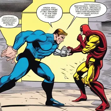 The aggravator in the comics always seemed to show up whenever the hero was in the middle of a fight.