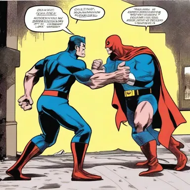 The aggravator in the comics always seemed to show up whenever the hero was in the middle of a fight.
