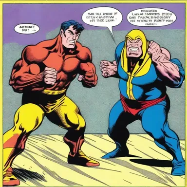 The aggravator in the comics always seemed to show up whenever the hero was in the middle of a fight.
