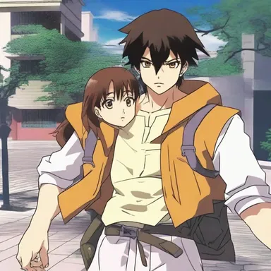 The protagonist in the anime series had to constantly deal with an aggravator who would always get in the way of their missions.