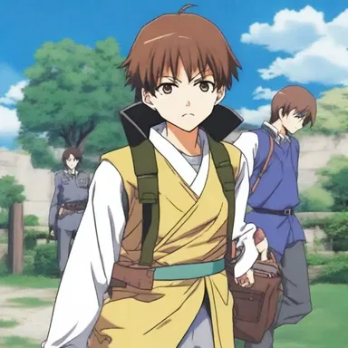 The protagonist in the anime series had to constantly deal with an aggravator who would always get in the way of their missions.