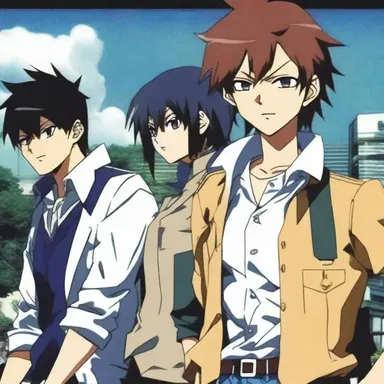 The protagonist in the anime series had to constantly deal with an aggravator who would always get in the way of their missions.