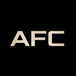 A sleek and modern logo design featuring the letters 'AFC' prominently displayed