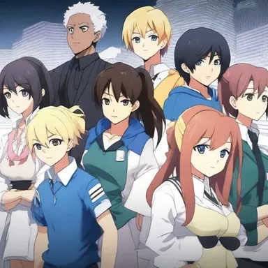 The anime series tells the story of a group of individuals with different skills and backgrounds who come together to form an aggregative team.