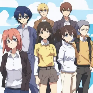 The anime series tells the story of a group of individuals with different skills and backgrounds who come together to form an aggregative team.