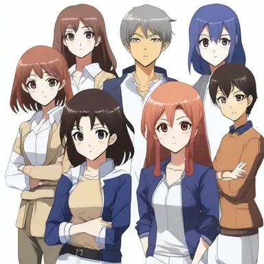 The anime series tells the story of a group of individuals with different skills and backgrounds who come together to form an aggregative team.
