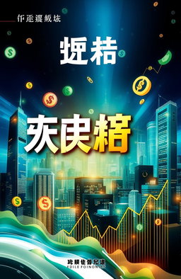 A visually striking book cover design featuring the title "ប្រព័ន្ធសេដ្ឋកិច្ច" prominently displayed