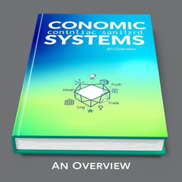 A beautifully designed book cover titled 'Economic Systems: An Overview'