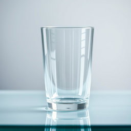 A clear and pristine image of a glass surface, free from any water or dirt stains, showcasing its transparency and shine as if it has just been freshly cleaned