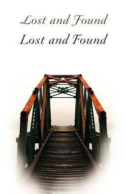 Aesthetic book cover design featuring an old, rusty bridge as the central focus
