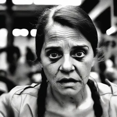The aghast look on her face told me she had just witnessed something truly terrifying.