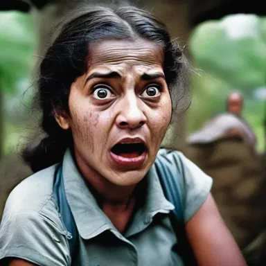 The aghast look on her face told me she had just witnessed something truly terrifying.