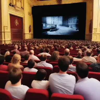 The audience was aghast as they watched the horrifying scene unfold on the big screen.