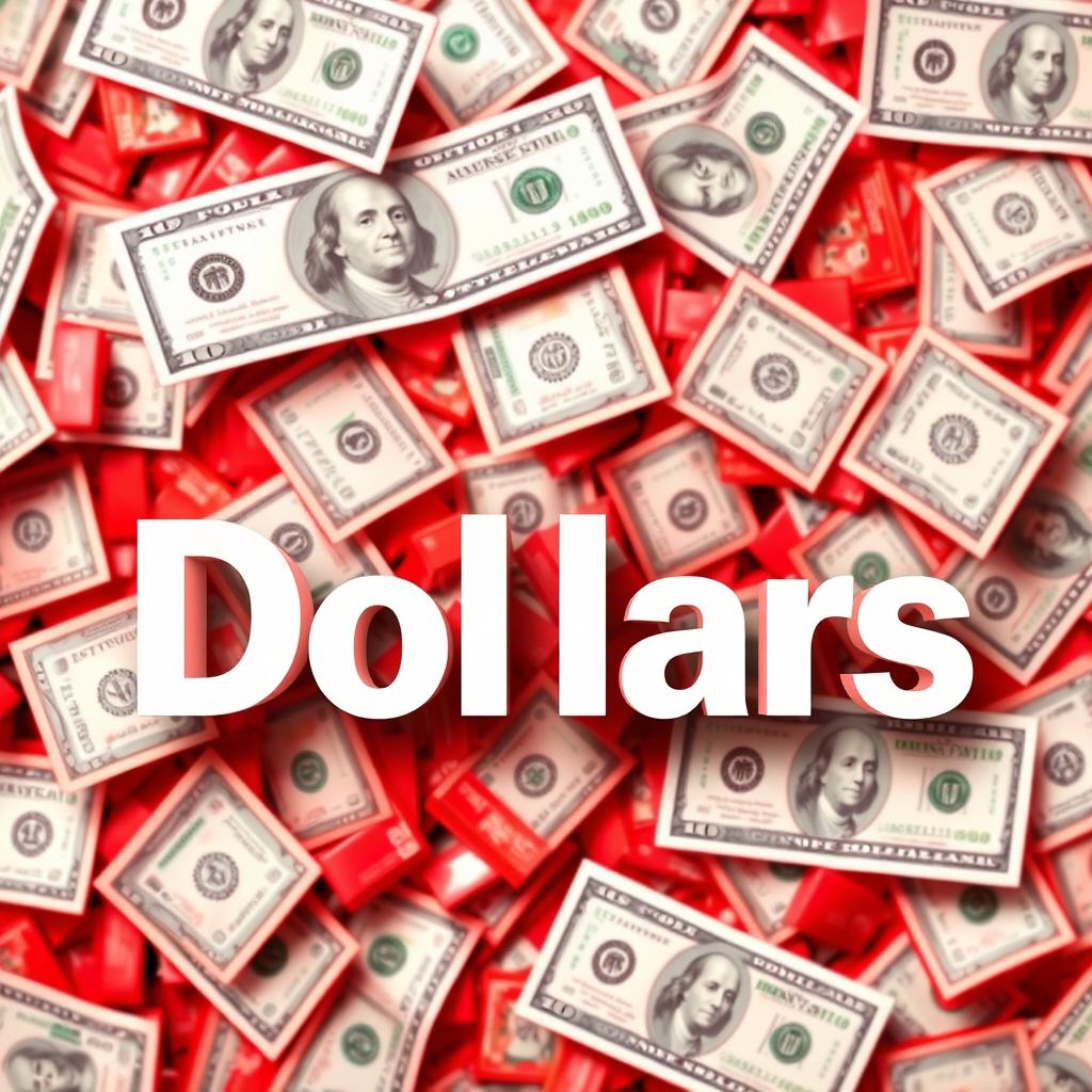 A visually appealing graphic showcasing red and white colors prominently