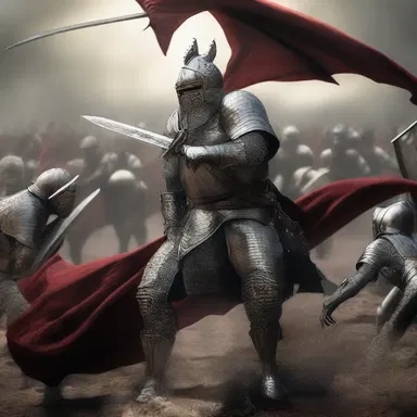 The knights fought agin the dragons to protect the kingdom.