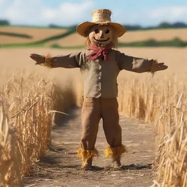 Why did the scarecrow win an award? Because he was outstanding in his field... agin all the other scarecrows!