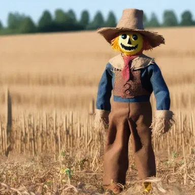 Why did the scarecrow win an award? Because he was outstanding in his field... agin all the other scarecrows!