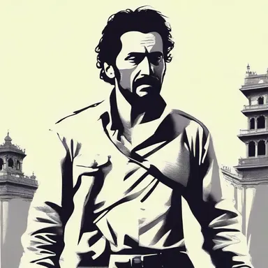 The protagonist of the novel was agin the corrupt government and fought for justice.