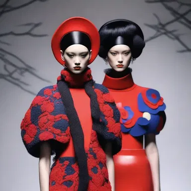 The avant-garde designer's bold and unique creations agitate the traditional fashion industry.
