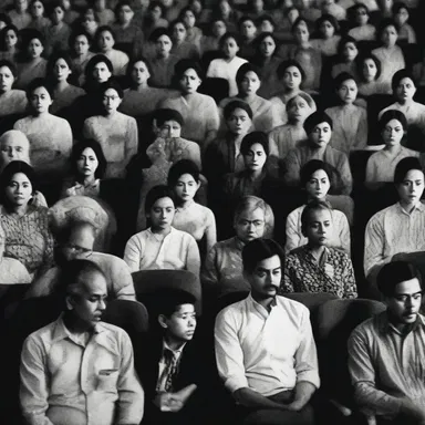 The intense and suspenseful scenes in the movie agitate the audience, keeping them on the edge of their seats.