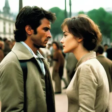 In the movie, the protagonist tries to agitate public opinion in order to create a romantic revolution.