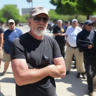 The filmmaker agitated for stricter gun control laws in his documentary.