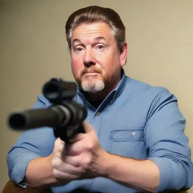 The filmmaker agitated for stricter gun control laws in his documentary.