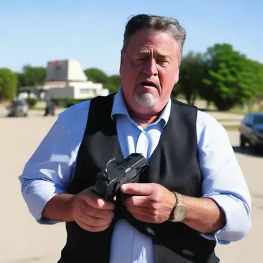 The filmmaker agitated for stricter gun control laws in his documentary.