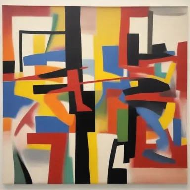 The artist agitated for more recognition of abstract art in the mainstream art world.